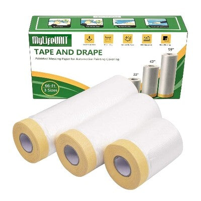 Drape & Tape Assorted Masking Paper