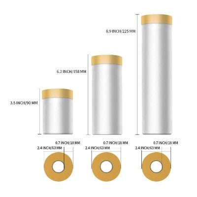 Drape & Tape Assorted Masking Paper - Cozmo Recon
