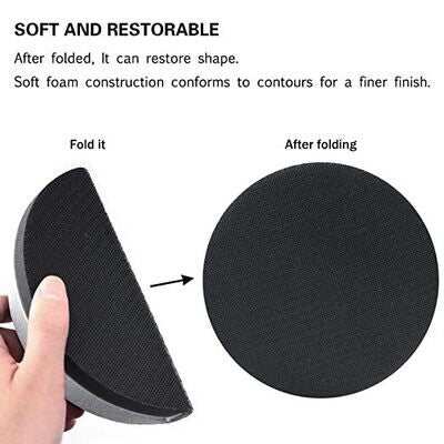 Interface Pad Hook and Loop Soft Sponge Cushion Buffing Pads(2Pack) - Cozmo Recon
