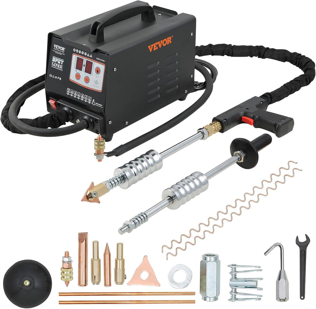 VEVOR 110V Spot Welder/Dent Puller-(3000W Stud Welder Dent Repair Kit)